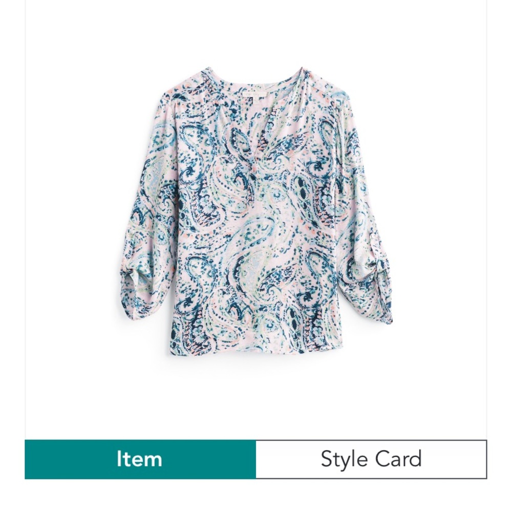 Pale Sky Ariel Top